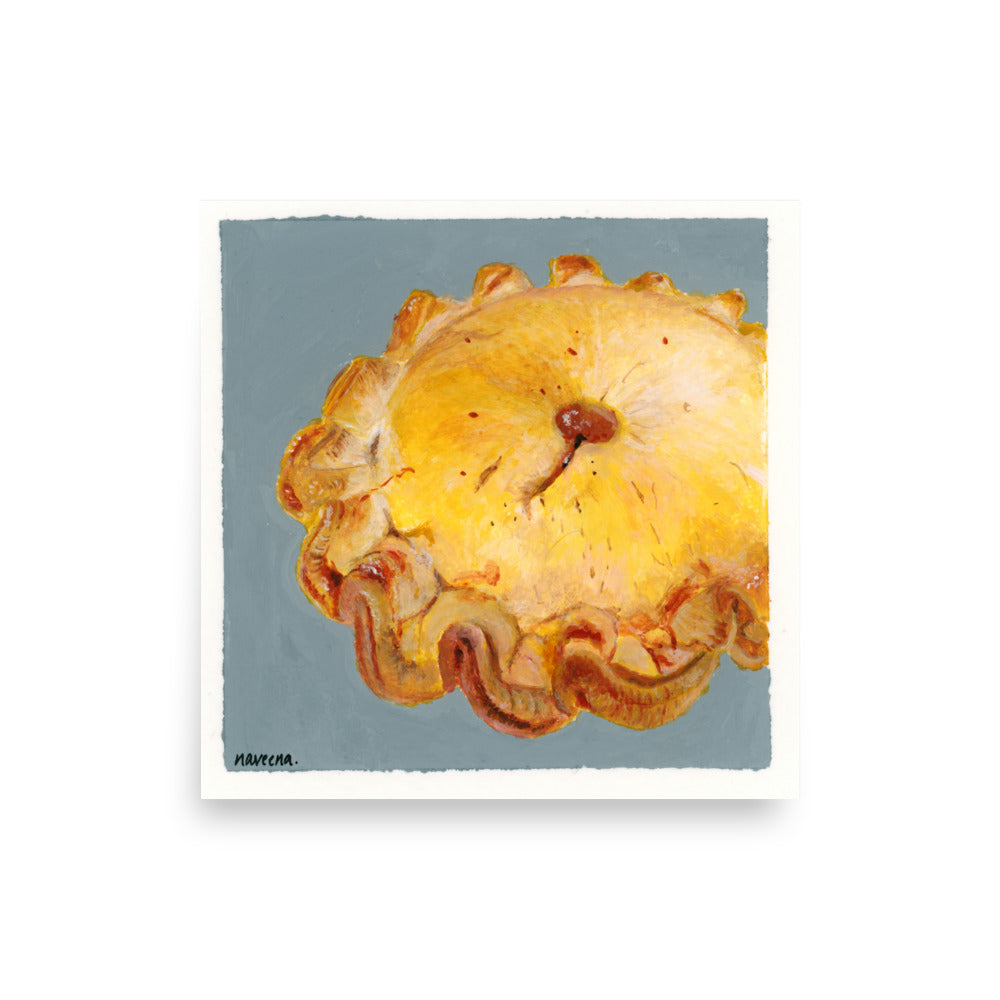 10X10 inch Pie Dessert Poster Print